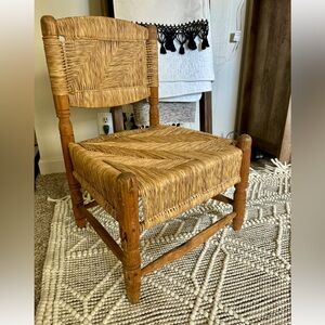 Vintage / Antique North American Handwoven Chair - Small